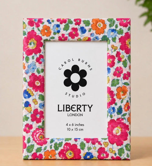 Liberty Betsy Fabric Picture Frames | Handmade in Cornwall | Range of Sizes and Fabrics | Free Delivery